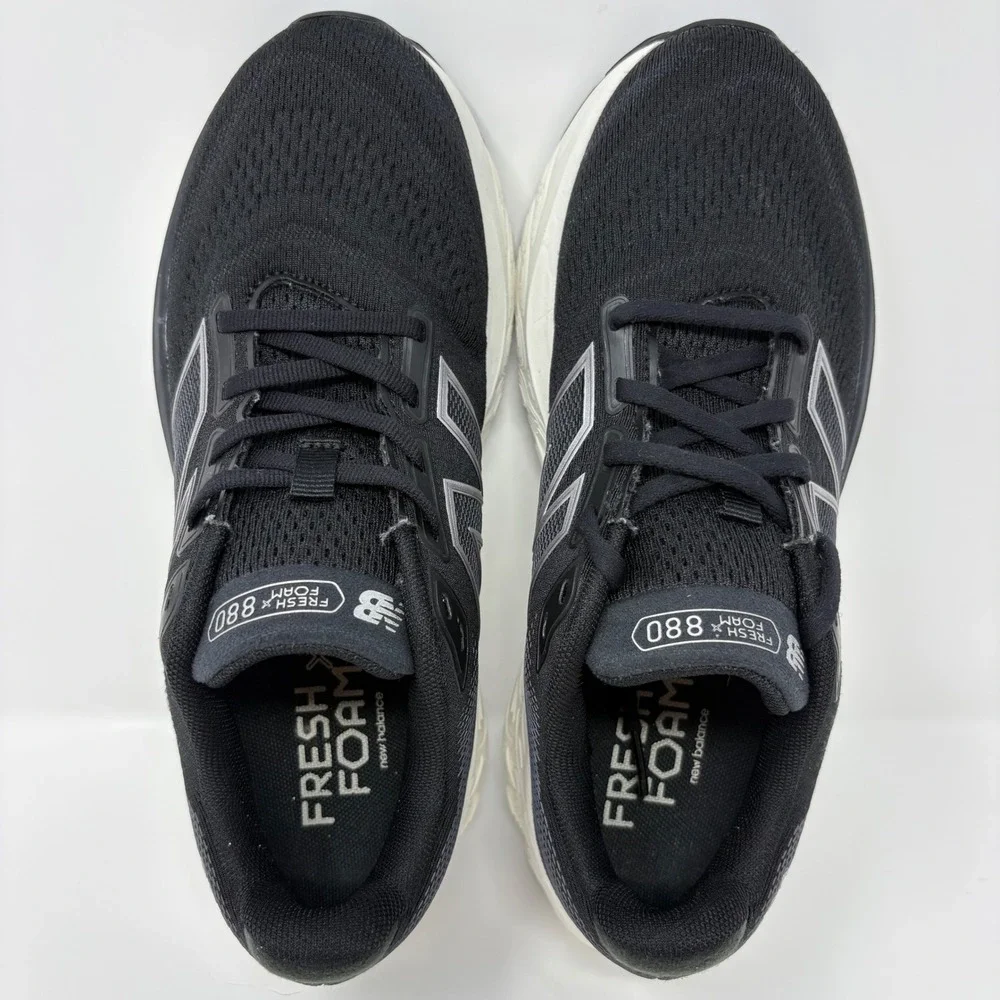 New Balance Fresh Foam X 880v14 Women 8.5 Black White Running Shoes (W880K14)